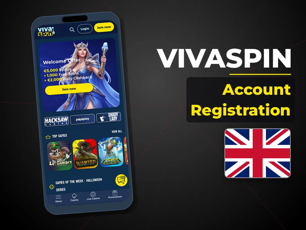 Vivaspin - Account Registration
