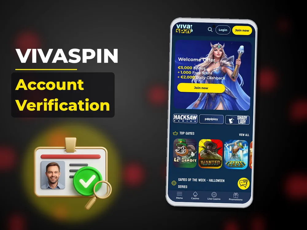 Vivaspin - Account Verification