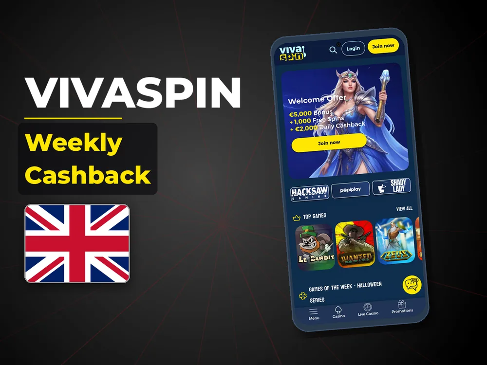 Vivaspin - Weekly Cashback